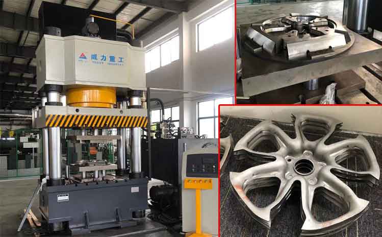 800噸汽車輪轂拉伸液壓機(jī)